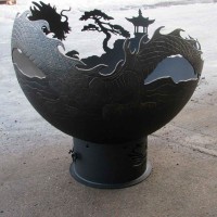 Чаша для костра "Огненный дракон " превью