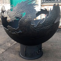 Костровая чаша "Огненный дракон" превью