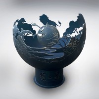 Костровая чаша - очаг "Царь - лев" превью Костровая чаша -очаг "Царь-лев" превью