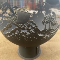 Костровая чаша "На гребне" превью Костровая чаша "На гребне" превью