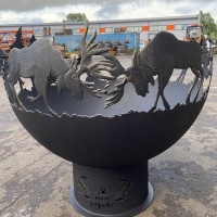 Чаша для костра "Поединок" превью Чаша для костра "Поединок" превью