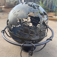 Кованый обруч для очага "Древняя карта мореплавателя" превью Кованый обруч для очага "Древняя карта мореплавателя" превью