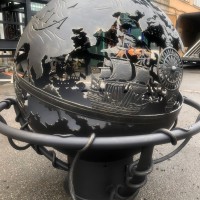 Кованый обруч для очага "Древняя карта мореплавателя" превью Кованый обруч для очага "Древняя карта мореплавателя" превью