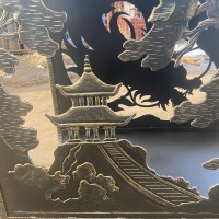 Кованая дровница "Огненный Дракон" превью