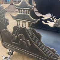 Кованая дровница "Огненный Дракон" превью