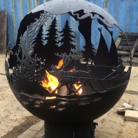 Уличный очаг превью Уличный очаг превью